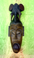 Holz Maske 